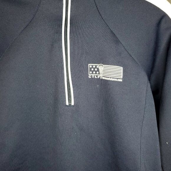 North End CTLF Navy Mock Neck Quarter Zip Jacket #29 Ladies Size Small - Picture 4 of 17